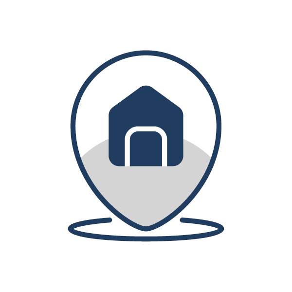 Icon Regionales Know How in Bezug auf Immobilien